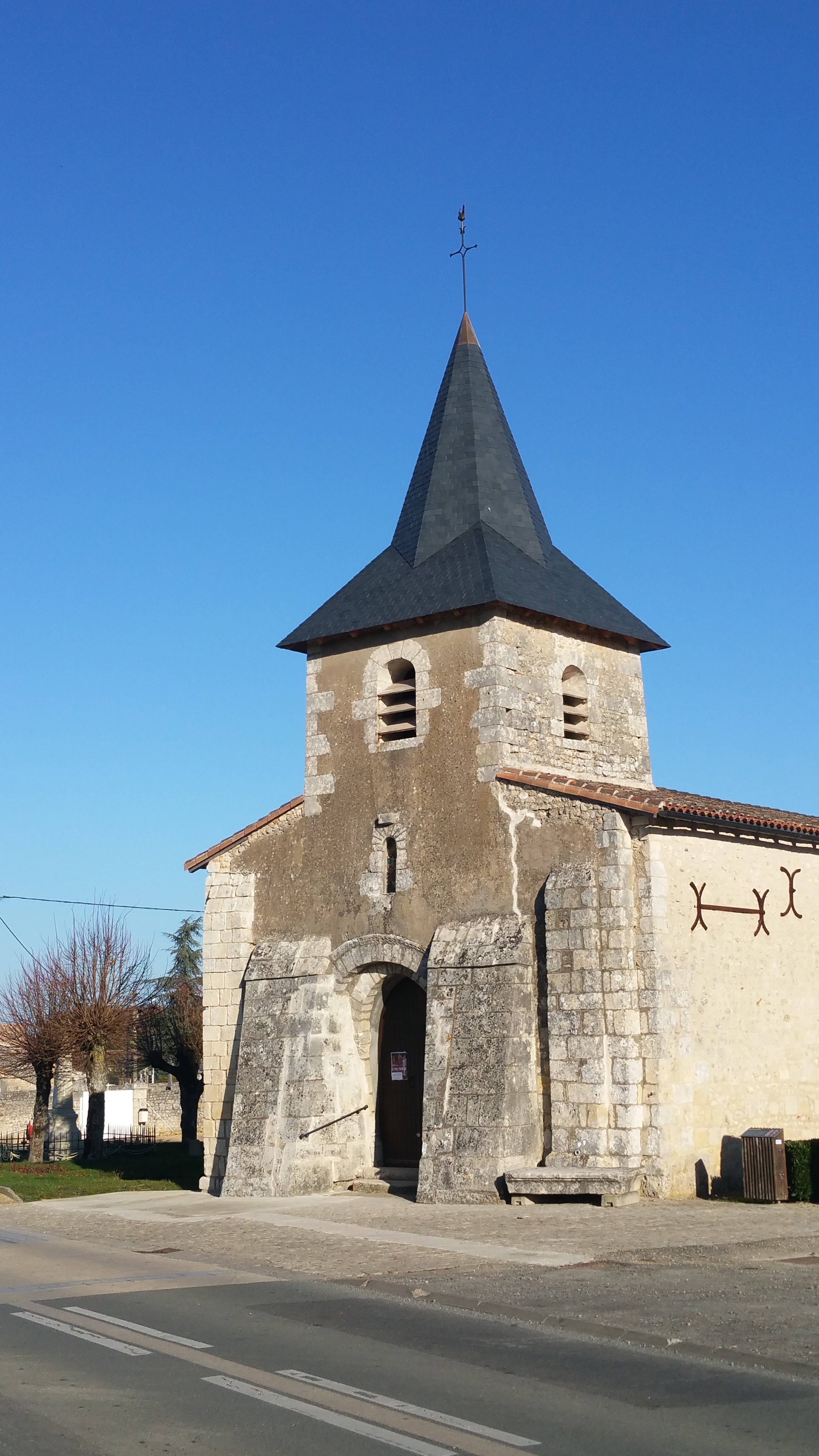 Réfection clocher église Liniers